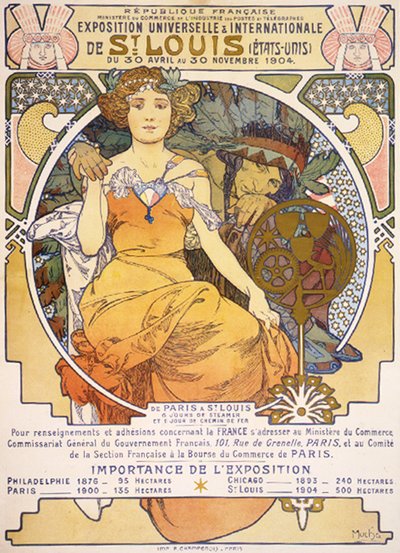 Exposición Universal de Alphonse Mucha